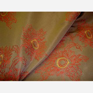 polyester embroidered fabric